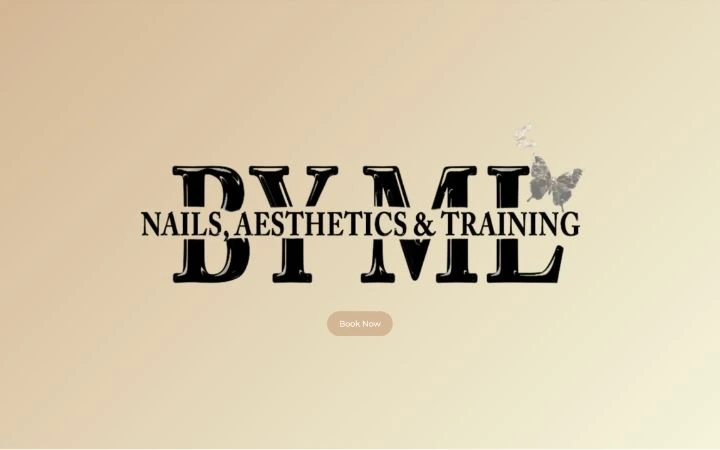 Nails, Aesthetics and Training by ML Site landing page